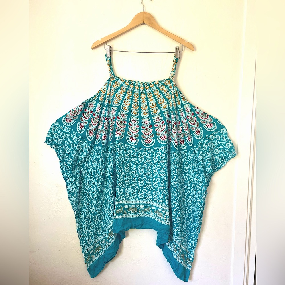 Colorful lightweight pool cover up